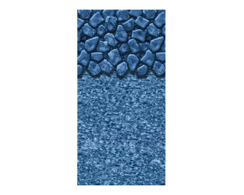 20 Mil Boulder Tile Overlap 48/52″ Pool Liner