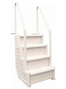 Antigua Step Ladder with Handrails