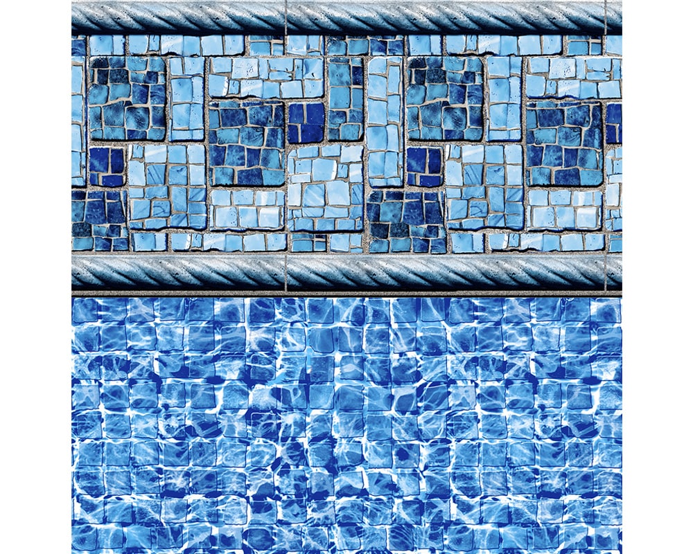 Summer River Tile River Mosaic Floor ​20 mil Pool Liner