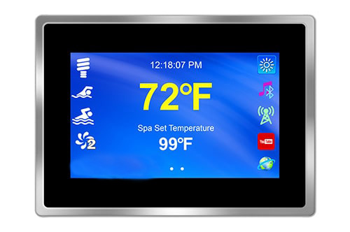 spaTouch Color Touchscreen Panel