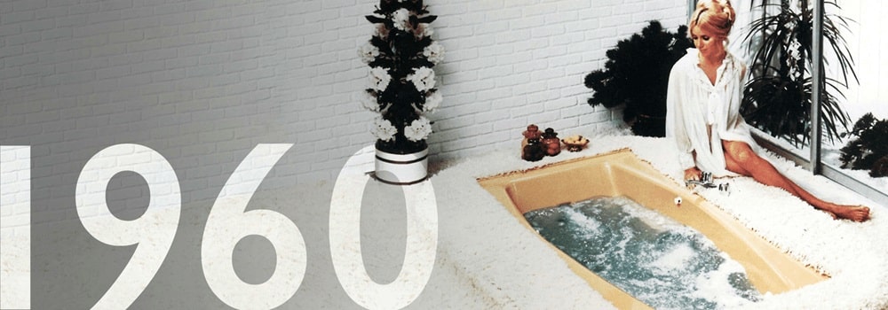 jacuzzi-hot-tubs-in-1960 | Splash Pools and Spas jacuzzi hot tub evolution in 1960